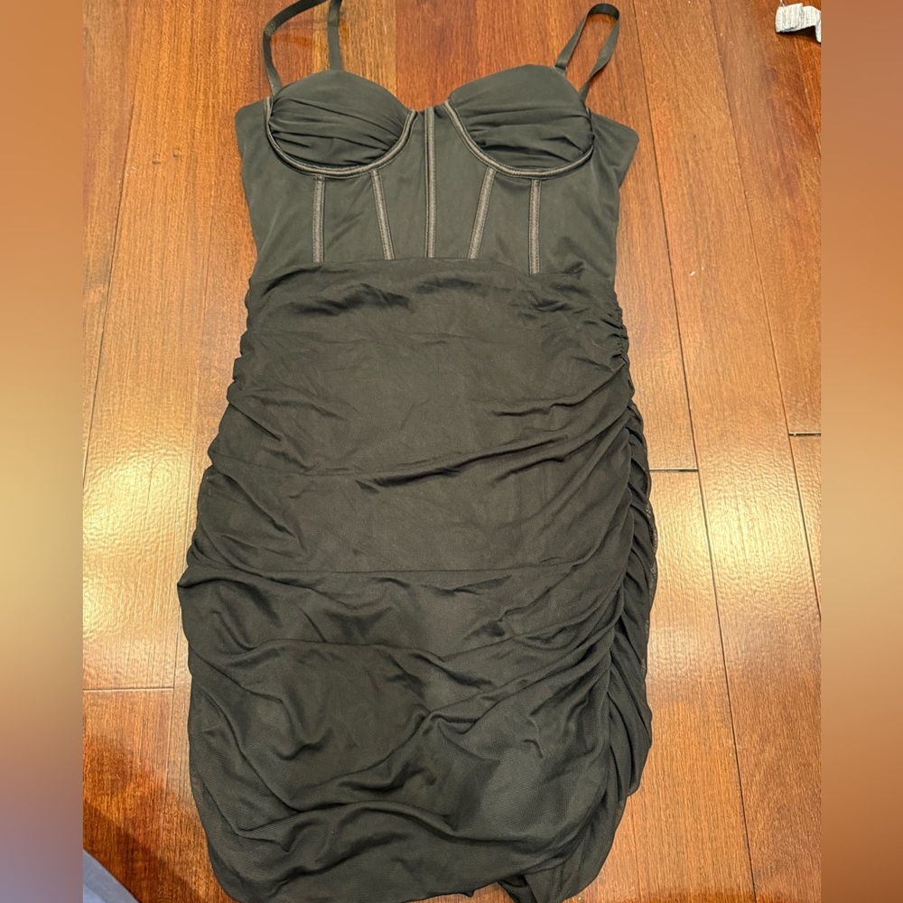 Elegant Black Mini Dress